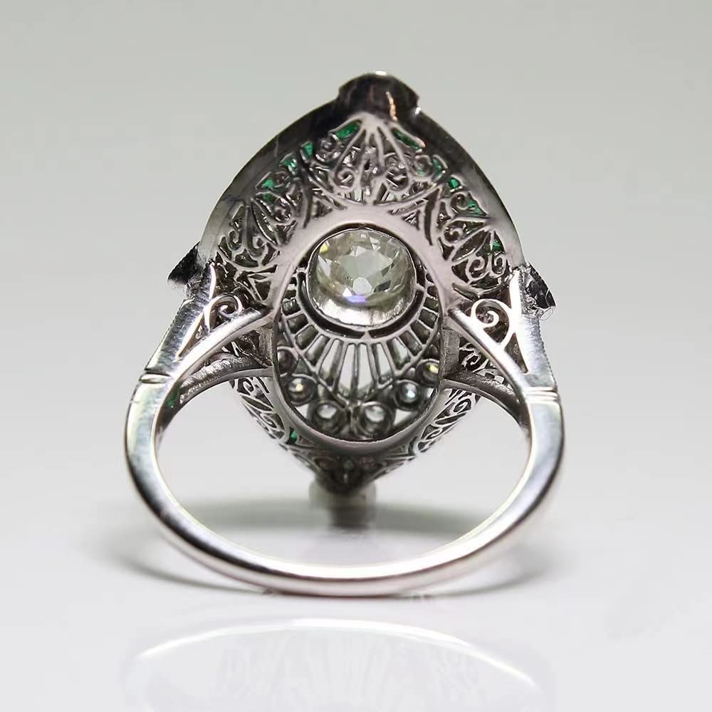 アクセサリー Vintage Silver Oval Dot Grain Ring 925 Vintage Silver Oval Dot Grain Ring 925 アクセサリー